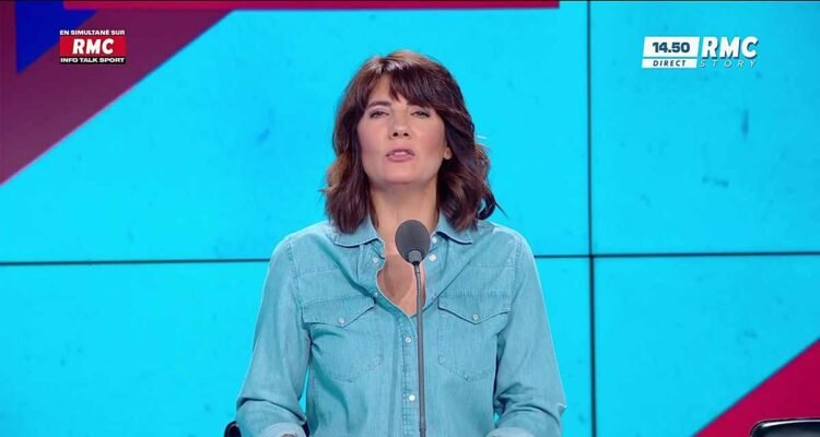 Estelle Denis dit au revoir et s'en va, nouvelle aventure en vue.