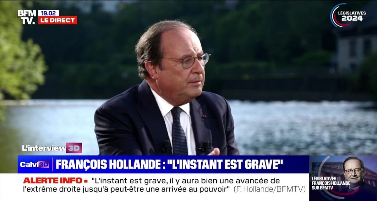 François Hollande : une nouvelle incroyable !