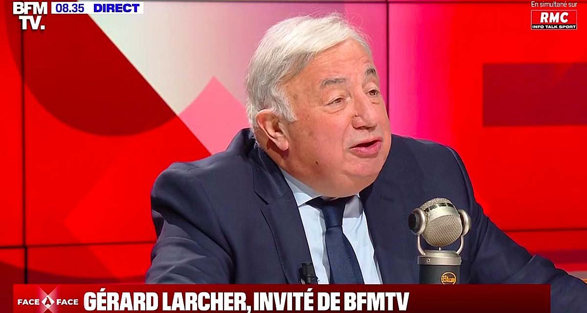 Gérard Larcher tombe en direct : un malaise sans gravité !