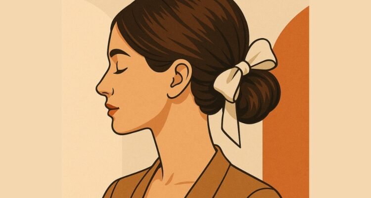 « Coiffure simple : comment le chignon ruban m'a métamorphosée ! Merci à l’émission de Sophie »